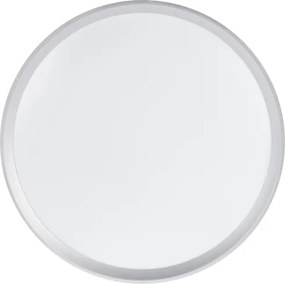 Kanlux 46282-LED Fényerőszabályozható LIXAN 65W/230V 3000-6500K Ø 48,6 cm fehér/ezüst + távirányító