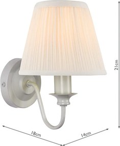 Laura Ashley Ellis 3724953-Q Fali lámpa 1x40W/E14 IP20