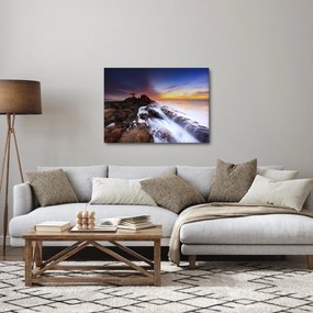 Hegy a ködben képe (70x50 cm)