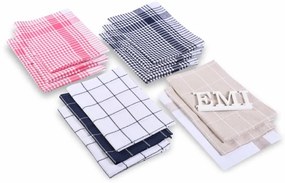 EMI Cloth kockás konyharuha szett 12 db