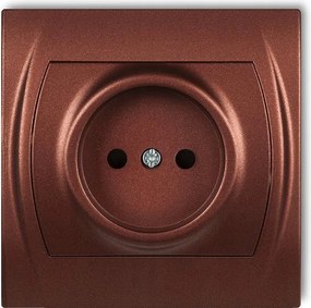 Karlik Logo barna met földelés nélküli szimpla aljzat 9LGP-1