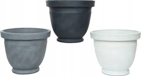 Virágtartó Fedő Műanyag Nagy Kerek MIX 33 CM