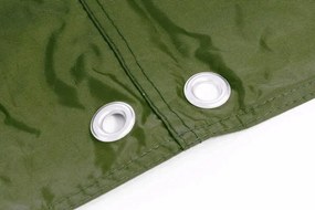 GARTHEN Védőhuzat kerti padhoz 150 x 62 x 90 cm zöld