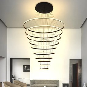 LED állítható fényerejű csillár kábellel LED/365W/230V 3000-6500K + DO