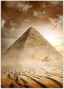 Poszterek 50x70 Egyiptomi piramis k. Gíza