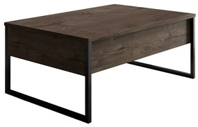Luxe Walnut and Black konferenciaasztal