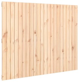 tömör fenyőfa fali fejtámla 140 x 3 x 110 cm