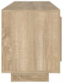 sonoma tölgyszínű szerelt fa TV-szekrény 102x35x45 cm