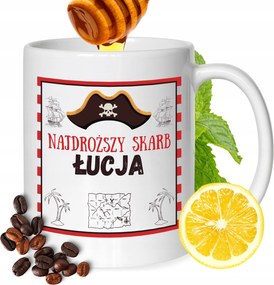 Bögre Lúcia Barátnők Feleségek Ajándék Nyomtatott Fehér 330ml