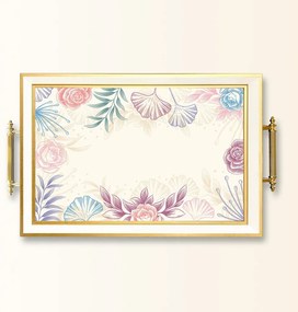 Üveg tálca, 38×24 cm – TPB9793
