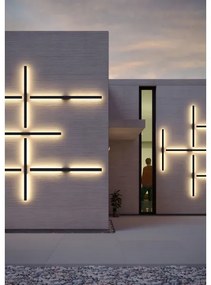 Redo 90625 -LED Kültéri fali lámpa REFLEXA LED/24W/230V 3000K IP54 fekete