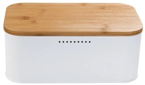 BREAD'N'BREAKFAST kenyértartó, fehér