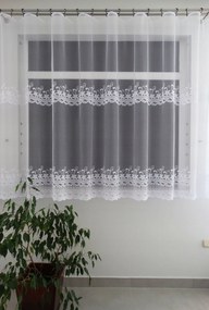 Mg Függöny 769/7 Fehér 440x160cm Kész Szalaggal K