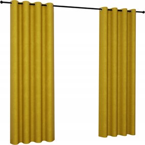 Vélúr függöny 140x270 karikákkal, sima függöny nappaliba, különböző méretekben