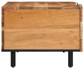 Kávézóasztal 100x54x40 cm Tömör akácfából