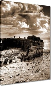 Vászonkép 70x100 Halászcsónak kép