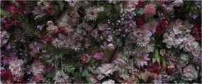 Kép - Virágfal (120x50 cm)