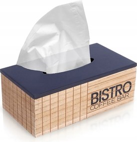 Higiéniai Törlőkendő Tartó Fa Doboz Zsebkendőtartó Bambusz