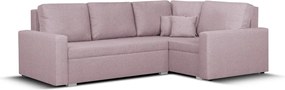 MODO Kinyitható sarokkanapé Rózsaszín