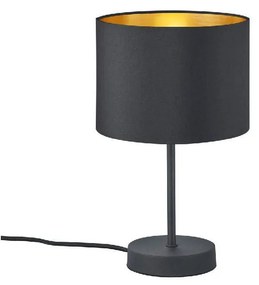 TRIO HOSTEL asztali lámpa, fekete, E27 foglalattal, TRIO-508200179