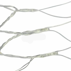 128 LED-es hálós fényfüzér, 2 színben-hidegfehér