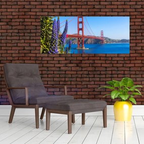 Kép - Golden Gate híd, San Francisco (120x50 cm)