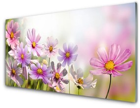 Üvegfotó Virág növény természet 125x50 cm