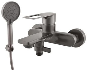 Kád csaptelep RAV SLEZÁK NIL zuhanyszettel együtt 150 mm metal grey NL254.5/1MG