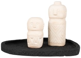 Dekoratív tál 27x26 cm Cement – House Nordic