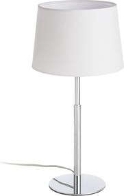 RENDL BROADWAY stolní bílá chrom 230V LED E27 15W