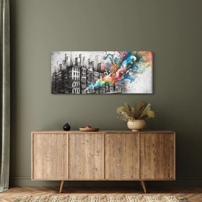 Kép - Ipari élet (120x50 cm)