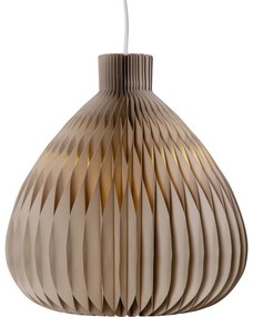 Világosbarna lámpabúra ø 38 cm Honeycomb – Star Trading