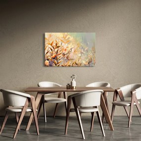Kép - Festett növények (90x60 cm)