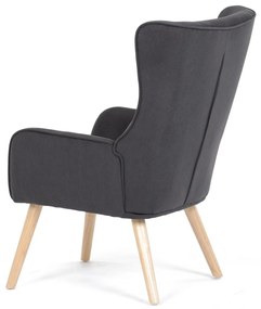Fülkés fotel GREY2, szürke
