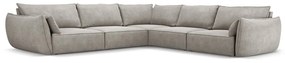 Világosszürke sarokkanapé (variálható) Vanda – Mazzini Sofas