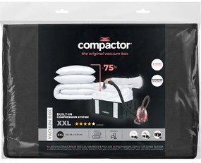 Black Edition fekete tároló vákuumos zsákkal, térfogat 210 l - Compactor