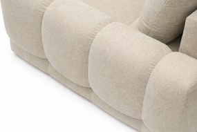 Sorenio ágyazható balos sarokkanapé - Murano 833 bézs szövet