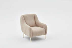Fotel Simeon (bézs + arany). 1073296