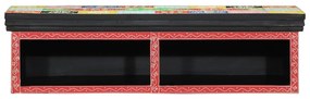 Fali TV Szekrény Többszínű 80x30x22 cm Műnyag