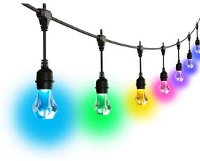 Nanoleaf NF084K02-20SLO - LED RGBWIC fényfüzér 20 LED, 15m, Wi-Fi, IP65