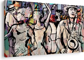 Kép - Jazz éjszaka (90x60 cm)
