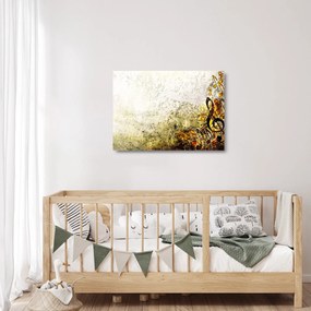 Kép - a zene ereje (üvegen) (70x50 cm)