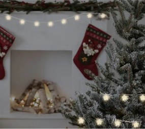 Globo 29861-10 LED fényfüzér fém ezüst csillagokkal, melyek között távolság 10 cm. Elemmel működtethető (nem tartozék, 2xAA) HxSzxM:900x55x15, inkl. 10xLED 0,03W 3V, 3000K
