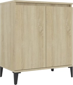 vidaXL sonoma tölgy színű szerelt fa tálalóasztal 60 x 35 x 70 cm