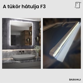 Tükör LED világítással F3