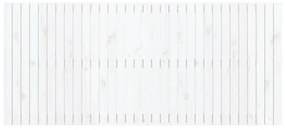 fehér tömör fenyőfa fali fejtámla 204 x 3 x 90 cm
