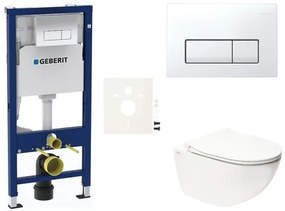 Fali WC szett Geberit előtétfalas szereléshez + SAT Infinitio WC SIKOGESINFD50