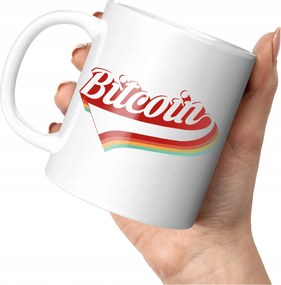 Bögre Kriptovaluta Rajongóknak Virtuális Arany Stílusos Nyomtatással