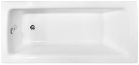 Besco Talia egyenes kád 100x70 cm fehér #WAT-100-PK
