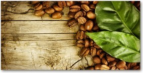 Fotó üvegkép Kávé és babérlevél 140x70
